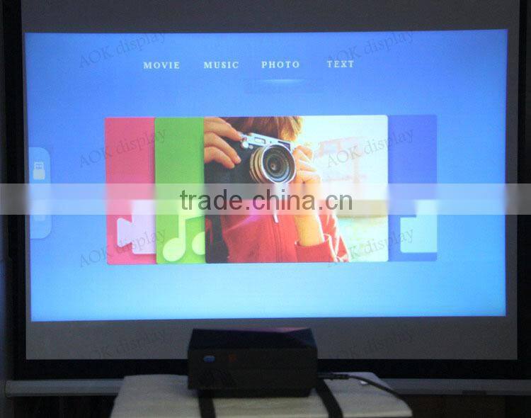 GM60 Projector Mini Pico portable proyector With HDMI Projector Support 1920*1080 Mini LCD 1080P 3D Home Theater Projector