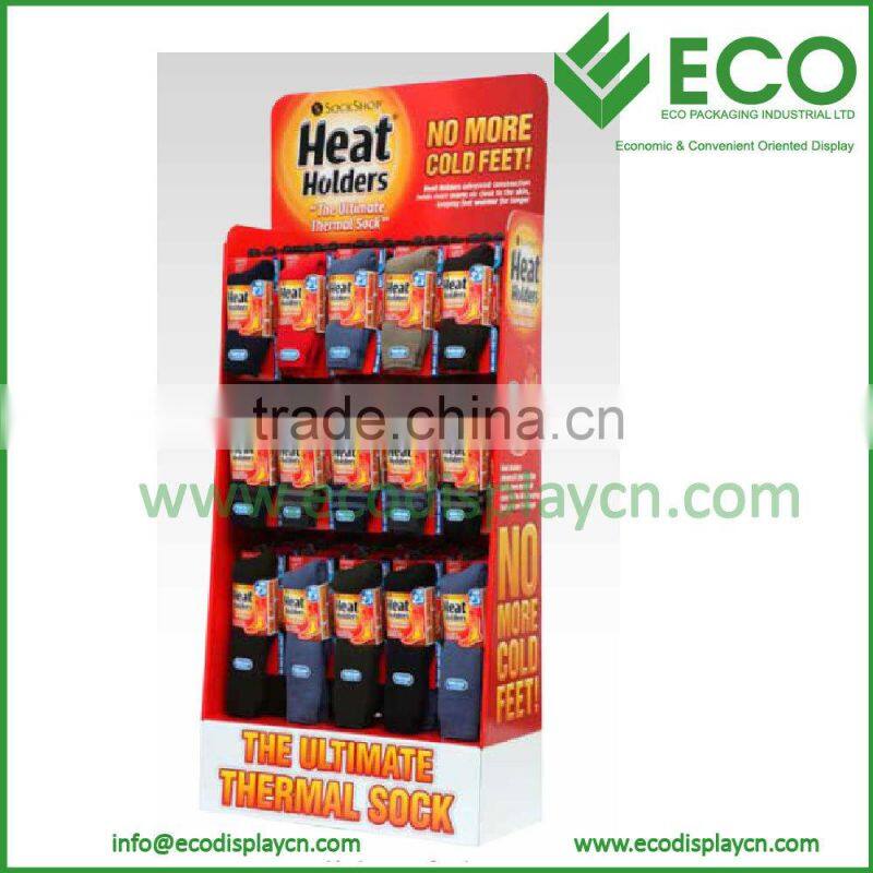 Recycle corrugated cardboard promotion with watch display stand