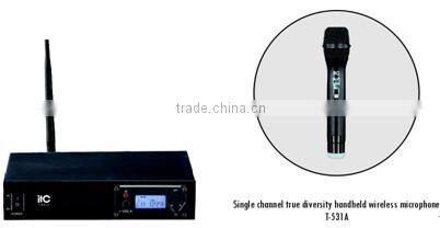 ITC T-531A 1 Channel UHF Wireless Handheld Cordless Microphone