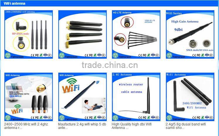 super mini antenna 25.6mm omni rubber antenna wifi antenna with SMA