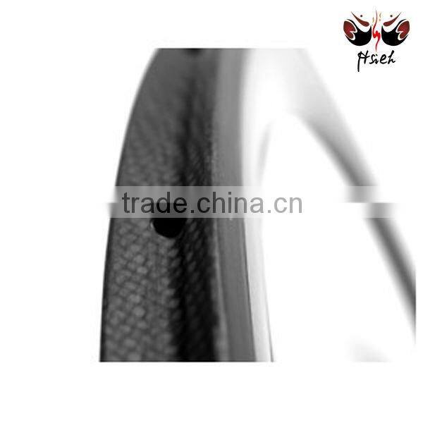 Fiber Rim Size 700c Road Bike Clincher Tubular 38mm