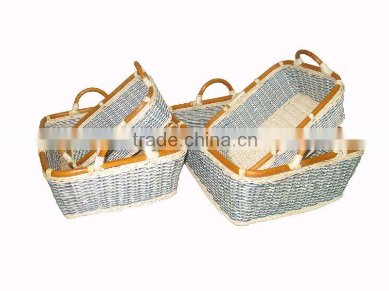 2015 New Product Water Hyacinth Hamper for Home Decoration and Furniture