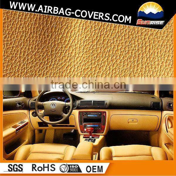 Artificial perforated leather fabric, eco-friendly leather export to Europe