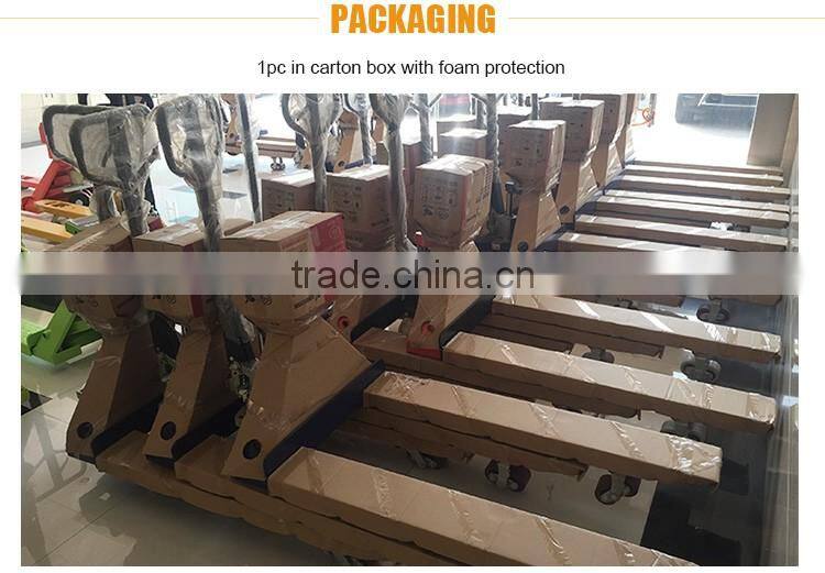 AC DC Power 2Ton Hydraulic Pump Forklift Scale