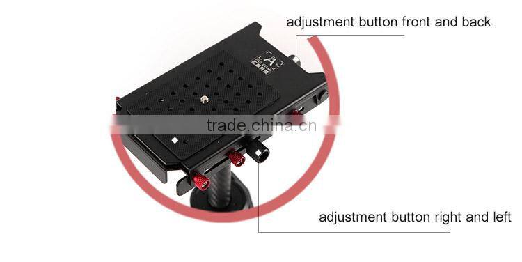Multifunction photographic bracket 3 Dual-arm Steadycam for variou camera fixation