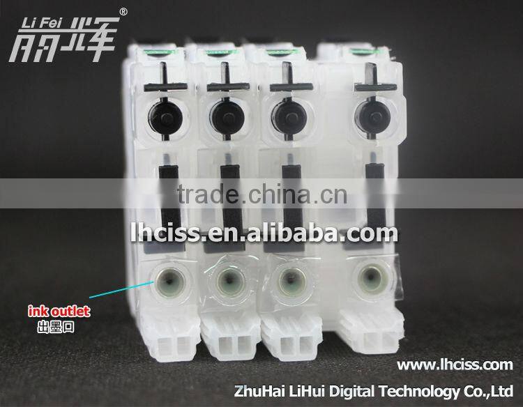 4pcs refillable ink cartridge For Brother LC563 use for Brother MFC-J2310 J2510 3520 J3720 printer with Auto rest chip