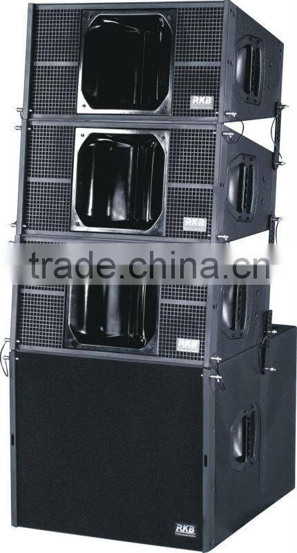 2x10 inch line array professional audio speaker