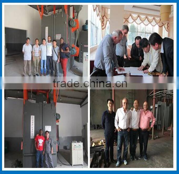 Catenary type shot blasting machine,structural steel shot blasting machine