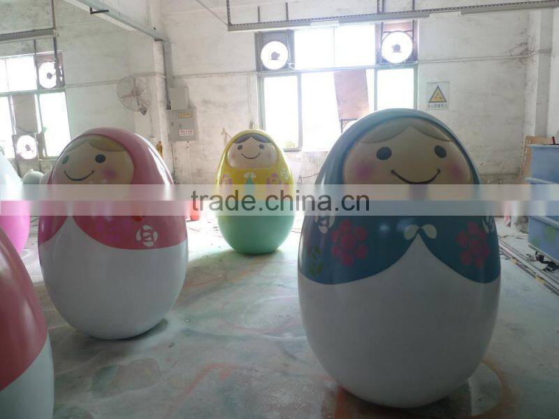 resin cartoon festival decoration sculpture