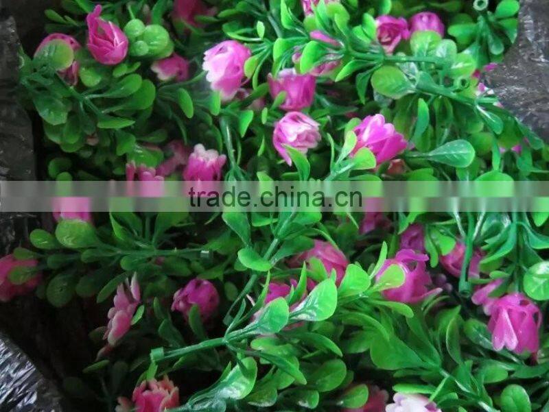 outdoor artificial plastic flowers for 6.5cm, plastic flowers for wholesale