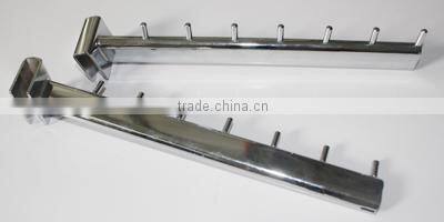 Crossbar fitted display steel hook - 7 nails