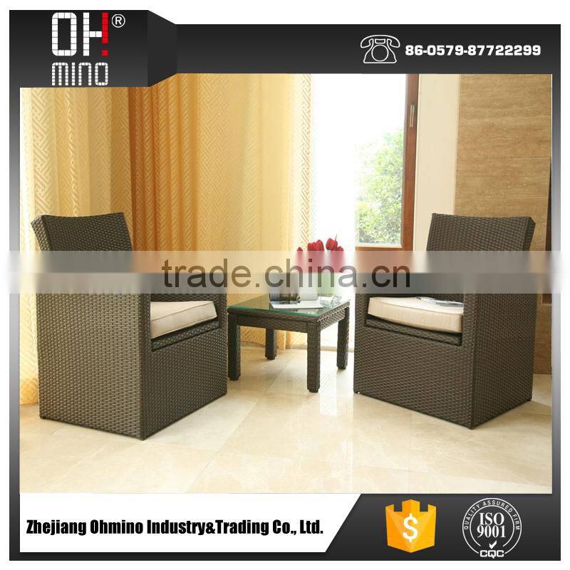 SF-0175 poly cube rattan garden furniture