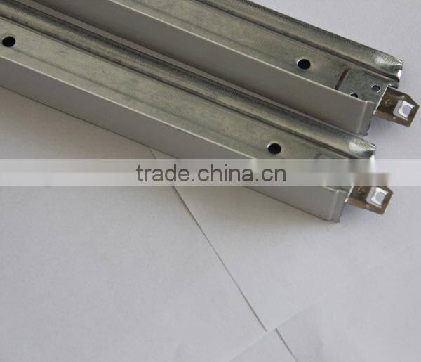 2015 fashion beautiful pattern ceiling grid types with 15- year quality guarantee from Hebei ceiling factory