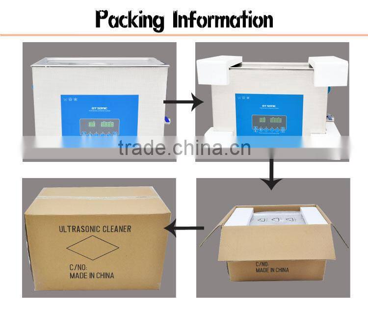 China 27L Electronic ultrasonic cleaner manufacture GT-2227QTS