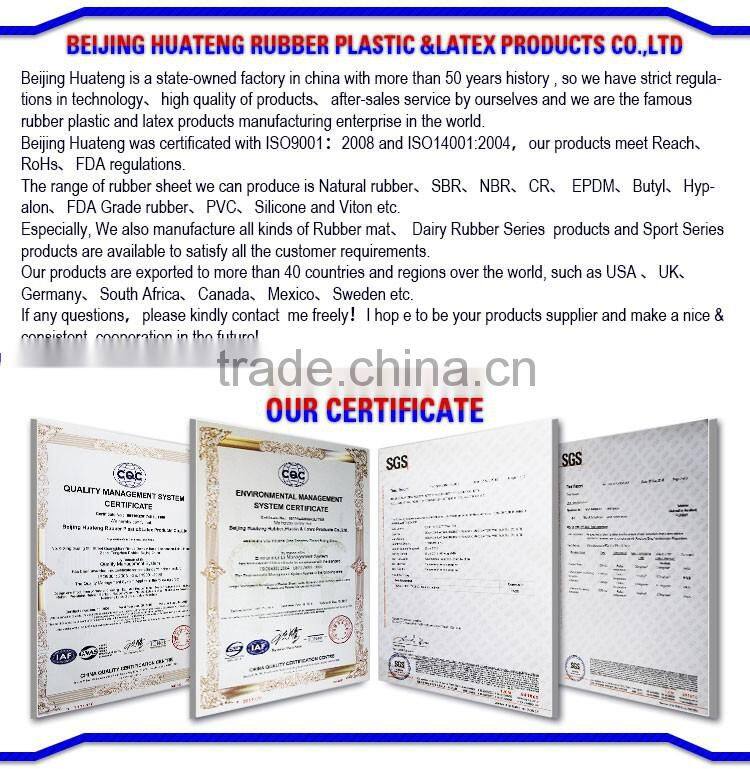 China manufacturer rubber anti fatigue floor mat