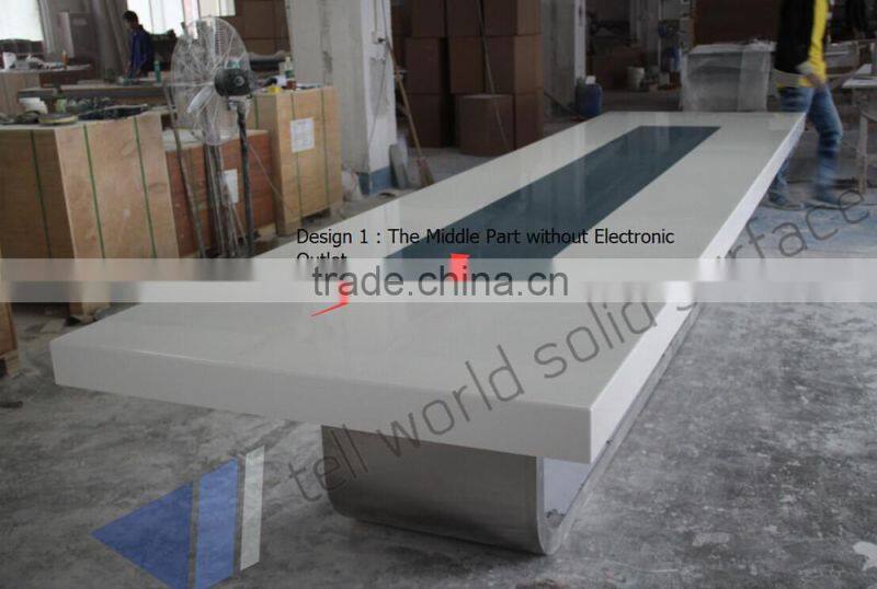 Modern design conference table,boardroom table,marble conference table