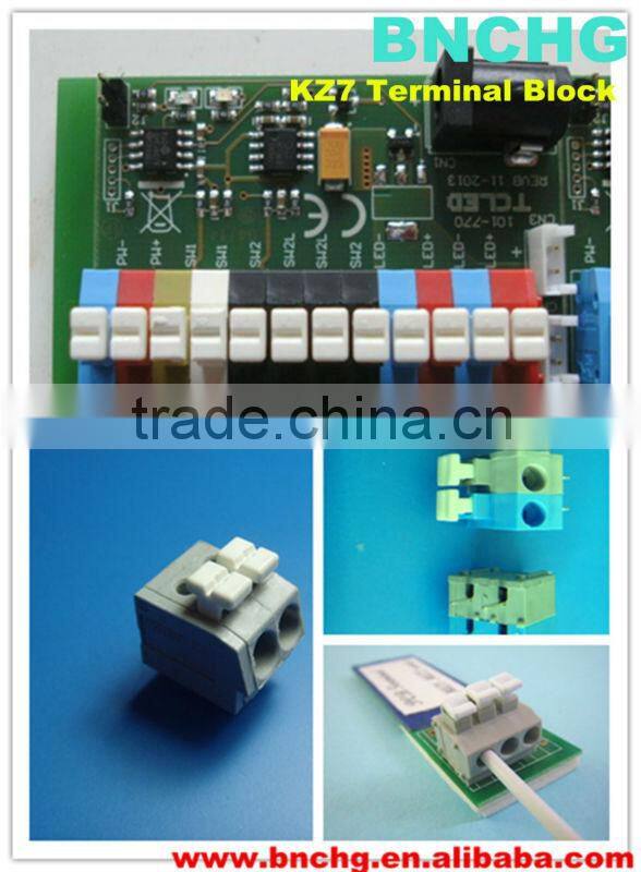 wago 235 spring clamp terminal blocks pcb connector