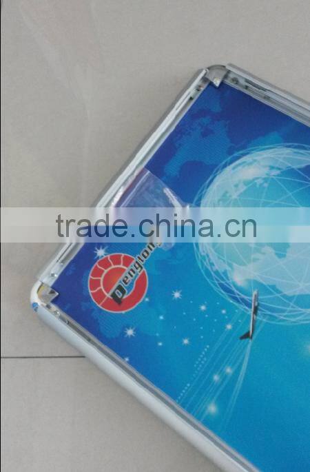 wall mounted advertising frame round corner snap frame, a0.a1.a2.a3.a4. aluminum poster frame