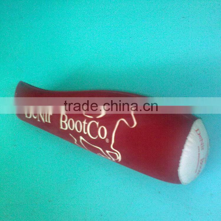 fishnet inflatable shoe tree,plastic boot shaper