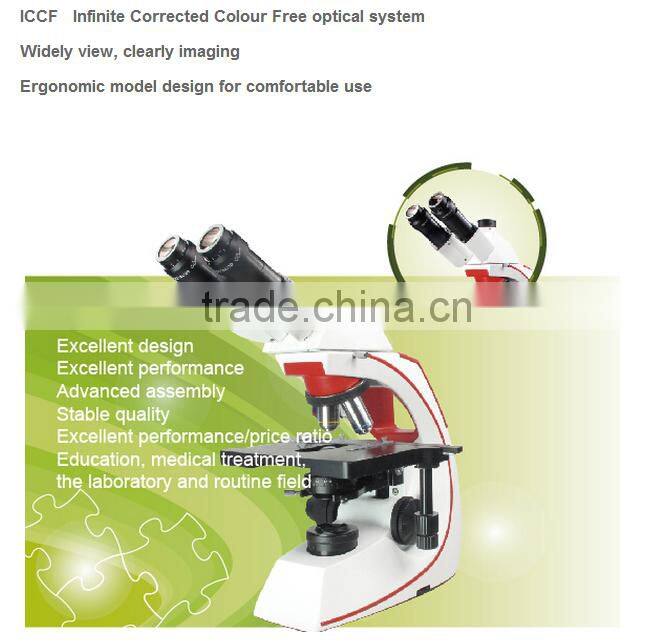 ICCF Optical System Fluorescent Microscope With Binocular Tube