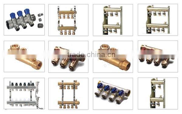 High quality brass & alloy manifolds 3-line water separator