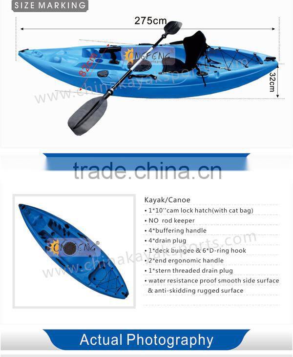 Hard Plastic Kayak Boat Fishing