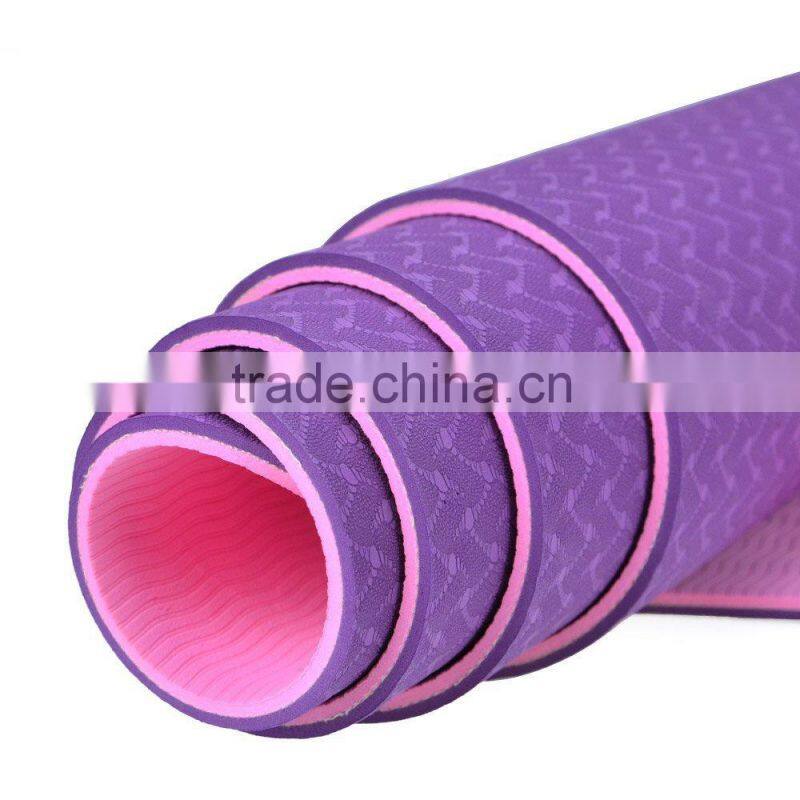 VTPE105 Ningbo Virson Supply Air Hole Tpe Yoga Mat For Exercise