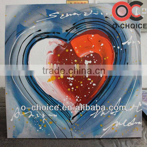 Newest design handpainted abstract wall oil painting designs
