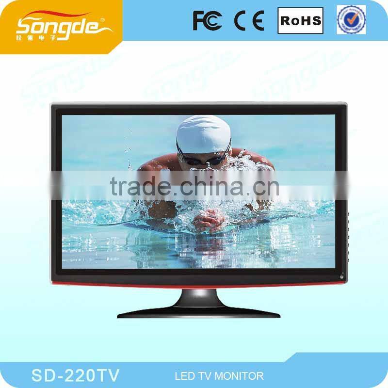 22 inch TFT LCD TV monitor with full HD television