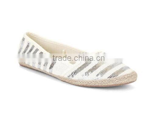 Women's Jute Extra Light Espadrille Flats shoe,vacation beach shoe
