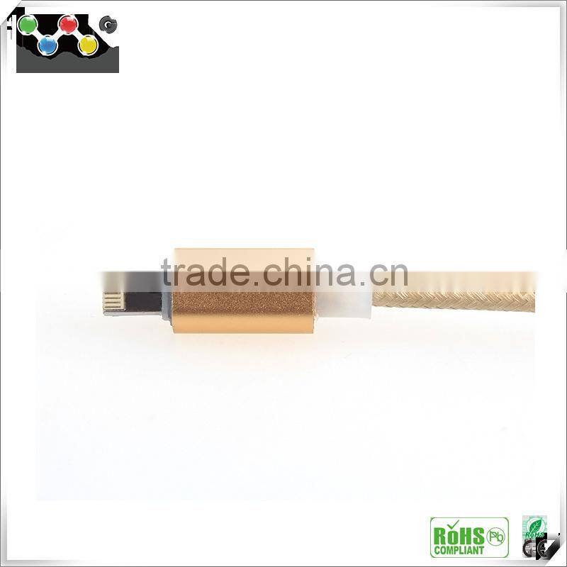 2016 New design phone cable , USB 2 in 1charging cable for iPhone6/6s , Best Price Data Transfer usb cable,Two Sided Usb Cable