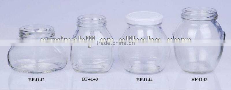 wide mouth glass jar for storage
