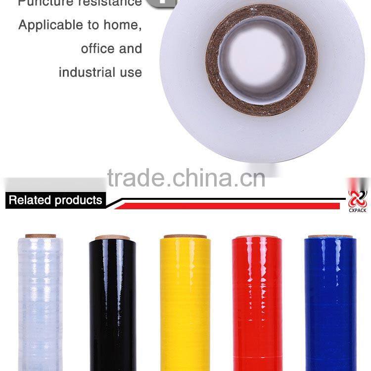 cheap stretch wrap clear extended paper core film