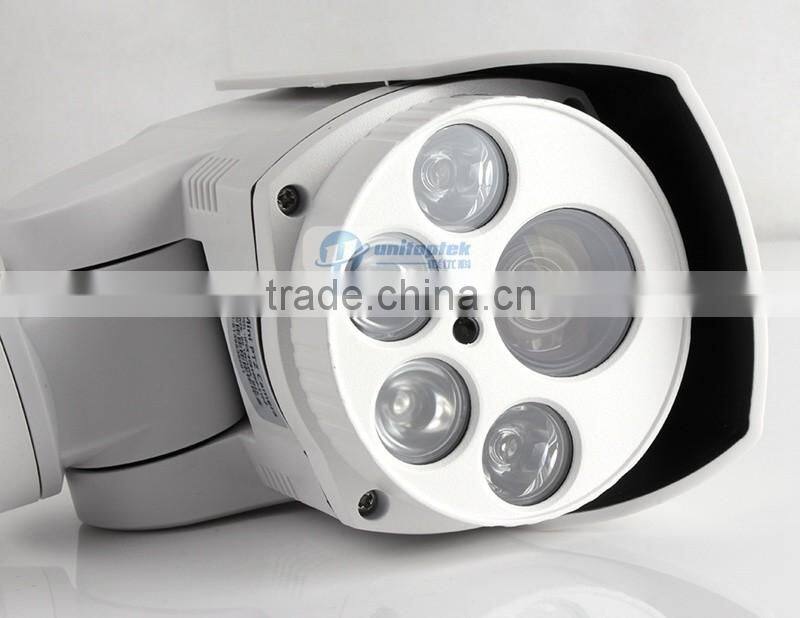 10X Zoom Lens 1080P Project Night-Vision Outdoor POE Bullet PTZ Camera With Card Slot IR 80M Waterproof