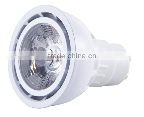 New Design Hot Sale CE RoHS CRI 85Ra CCT Options UNIQUE Lamp Bulb Sharp COB GU10 Reactor 5W LED Spotlight LED Dimmable