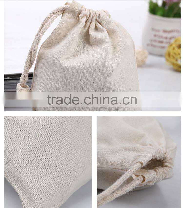 Cotton Drawstring Pouch and Cotton Bags