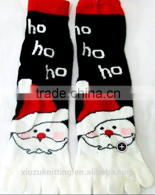 Santa Lovely Cotton Toe Sock