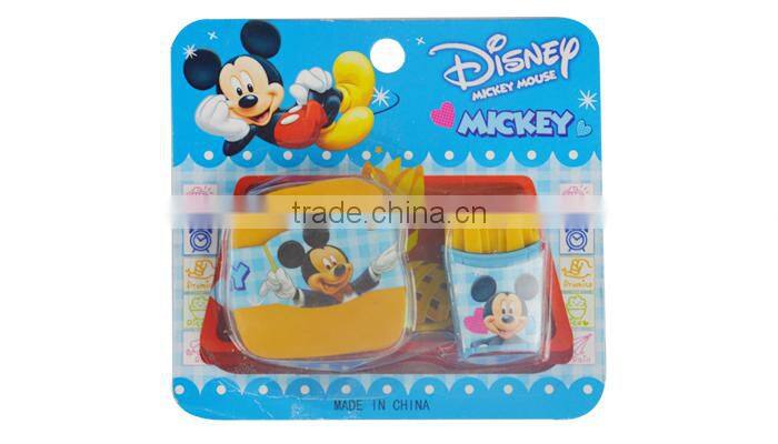 new design fancy promotion hamburger shape eraser,chips shape eraser