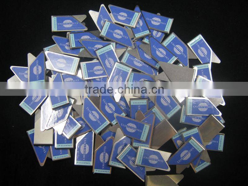 logo printed colorful paper clip