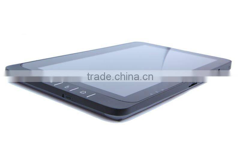 Teso Super Thin Capacitive Multi-Touch Panel X86 tablet pc L10 pro,3G, windows7 and Android2.2 double system,Meego