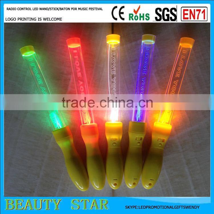 2016 Cheapest foam led stick,RGB foam led stick,wholesale cheering foam led stick for party,event,festival