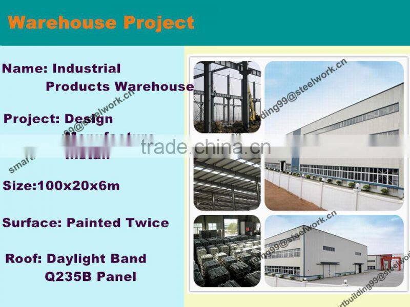 Design Manufacture Steel Structure Mental Shed Sale