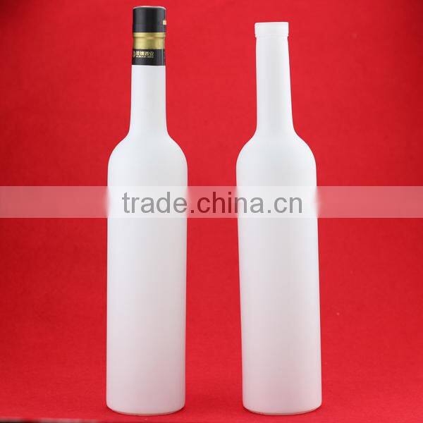 Beverage industrial use and glass material glass sauce bottle