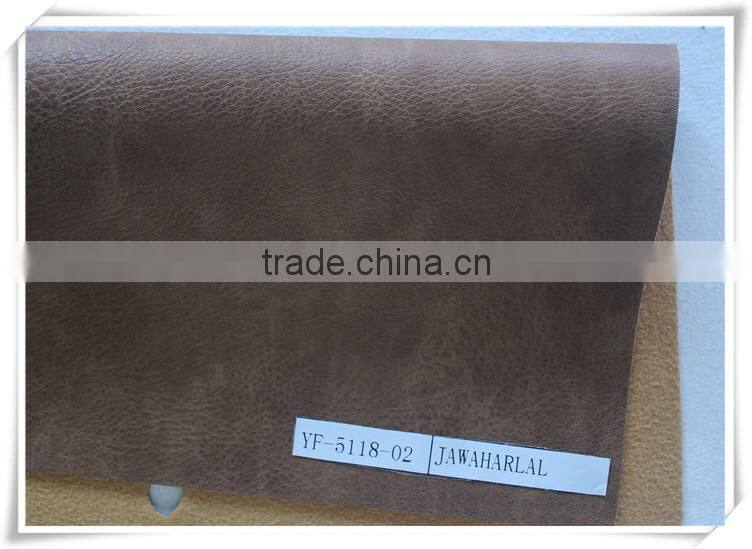 high grade soft pu leather