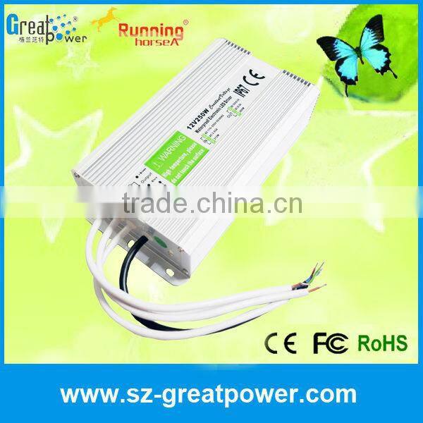 Single output power supply 12v 24v 48v /220v input power supply LED waterproof power supply