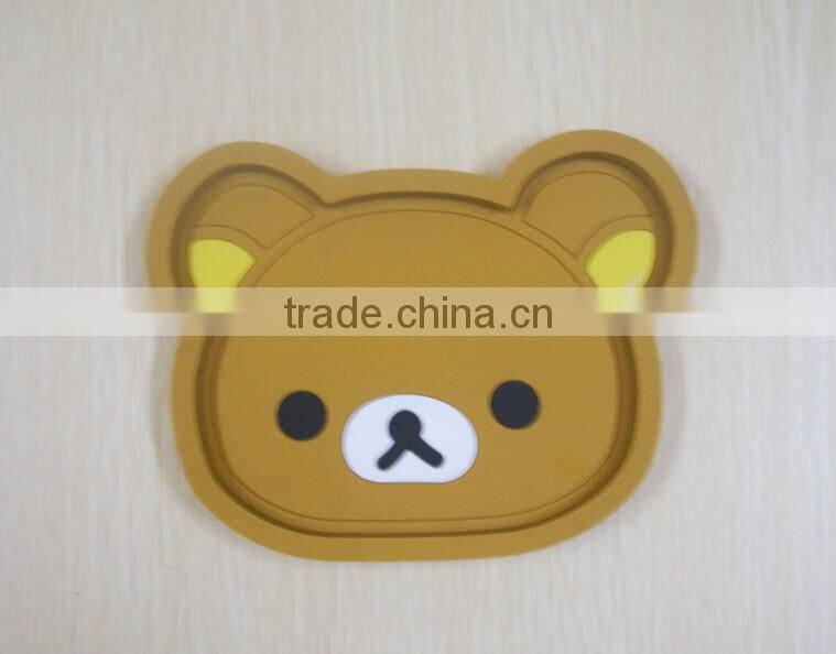 Bear silicone cup coaster