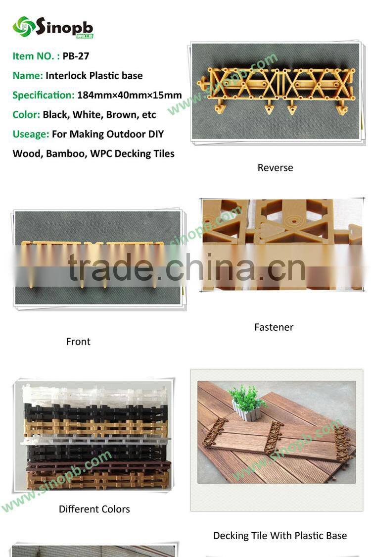 Gallery Road Patio Floor Garden Road Decking with Plastic Grid Support