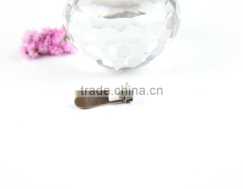 Nickel zinc alloy zipper puller for bags/clothing/backpack