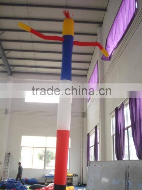 Selling single leg advertising inflatable sky air dancer