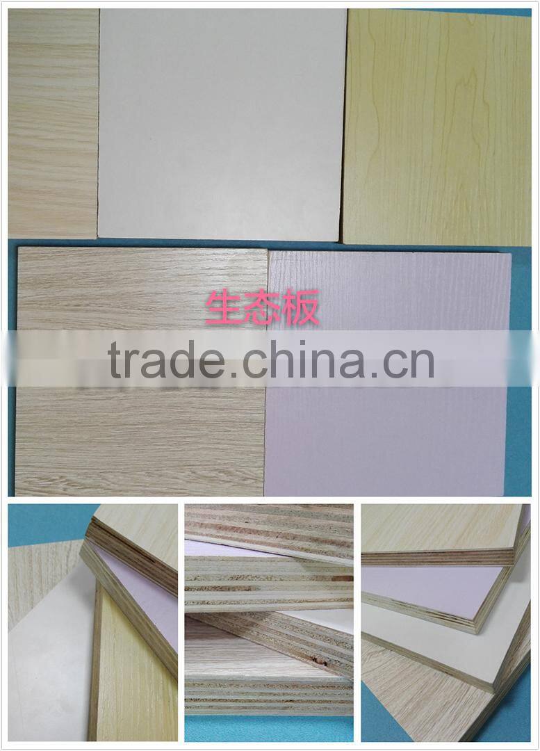 E2 glue popular core plywood melamine faced plywood board price